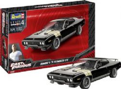PLYMOUTH -  DOMINIC'S 71 PLYMOUTH GTX 1/24 (SKILL LEVEL 4) -  RAPIDE ET DANGEREUX